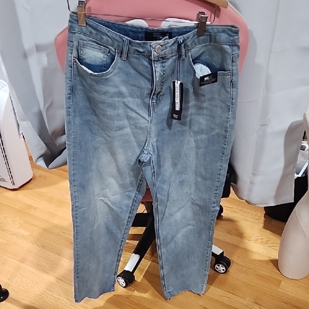 Men's Slim Fit Denim Jeans - Light Blue